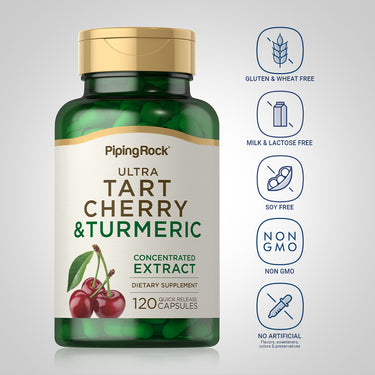 Turmeric with Tart Cherry, 120 Quick Release Capsules