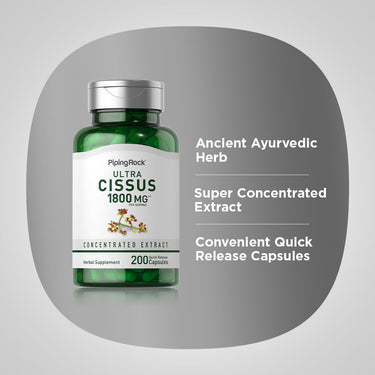 Ultra Cissus, 1800 mg (per serving), 200 Quick Release Capsules