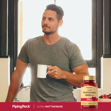 Ultra Nattokinase 4000 FU, 100 mg (per serving), 150 Quick Release Capsules