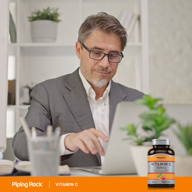 Vitamin C 1000 mg with Bioflavonoids & Rose Hips, 100 Quick Release Capsules