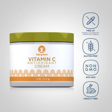 Vitamin C Antioxidant Renewal Cream, 4 oz (113 g) Jar