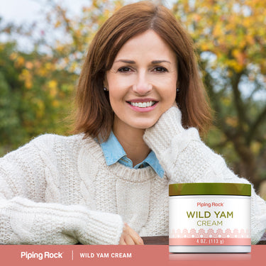 Wild Yam Cream, 4 oz (113 g) Jar