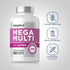 Women's Multi bottle with icons indicating gluten-free, wheat-free, lactose-free, and no artificial flavors, sweeteners, or colors.