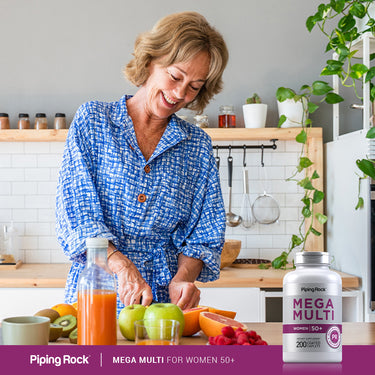 Women's Mega Multi 50 Plus, 200 Coated Caplets