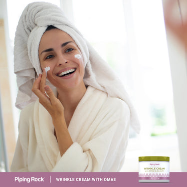 Wrinkle Cream with DMAE & Co-Q-10, 4 oz (113 g) Jar