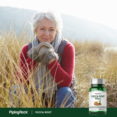 Yucca Root, 1000 mg (per serving), 100 Quick Release Capsules