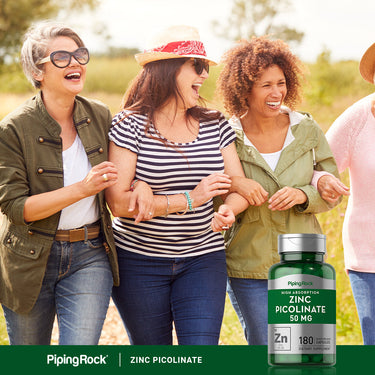 Zinc Picolinate (High Absorption Zinc), 50 mg, 180 Quick Release Capsules