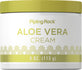 Aloe Vera Cream in a 4 oz (113 g) jar.
