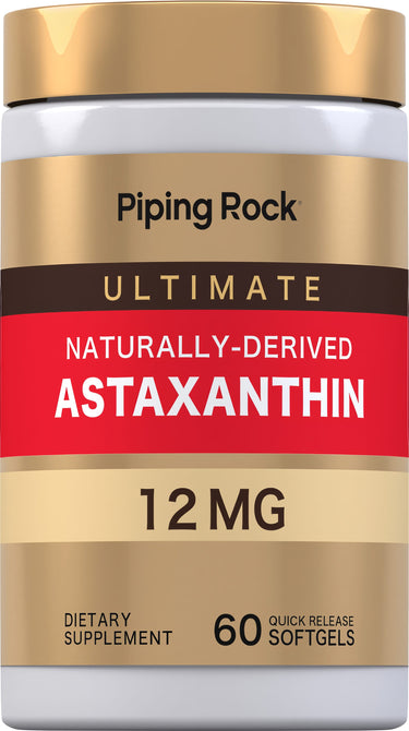 Astaxanthin, 12 mg, 60 Quick Release Softgels