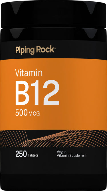 B-12, 500 mcg, 250 Tablets