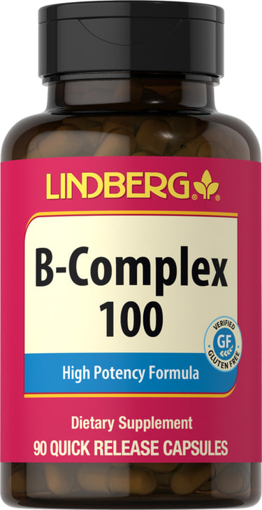 B-Complex, 100 mg, 90 Vegetarian Capsules