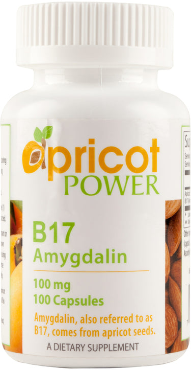 B17 Amygdalin, 100 mg, 100 Capsules
