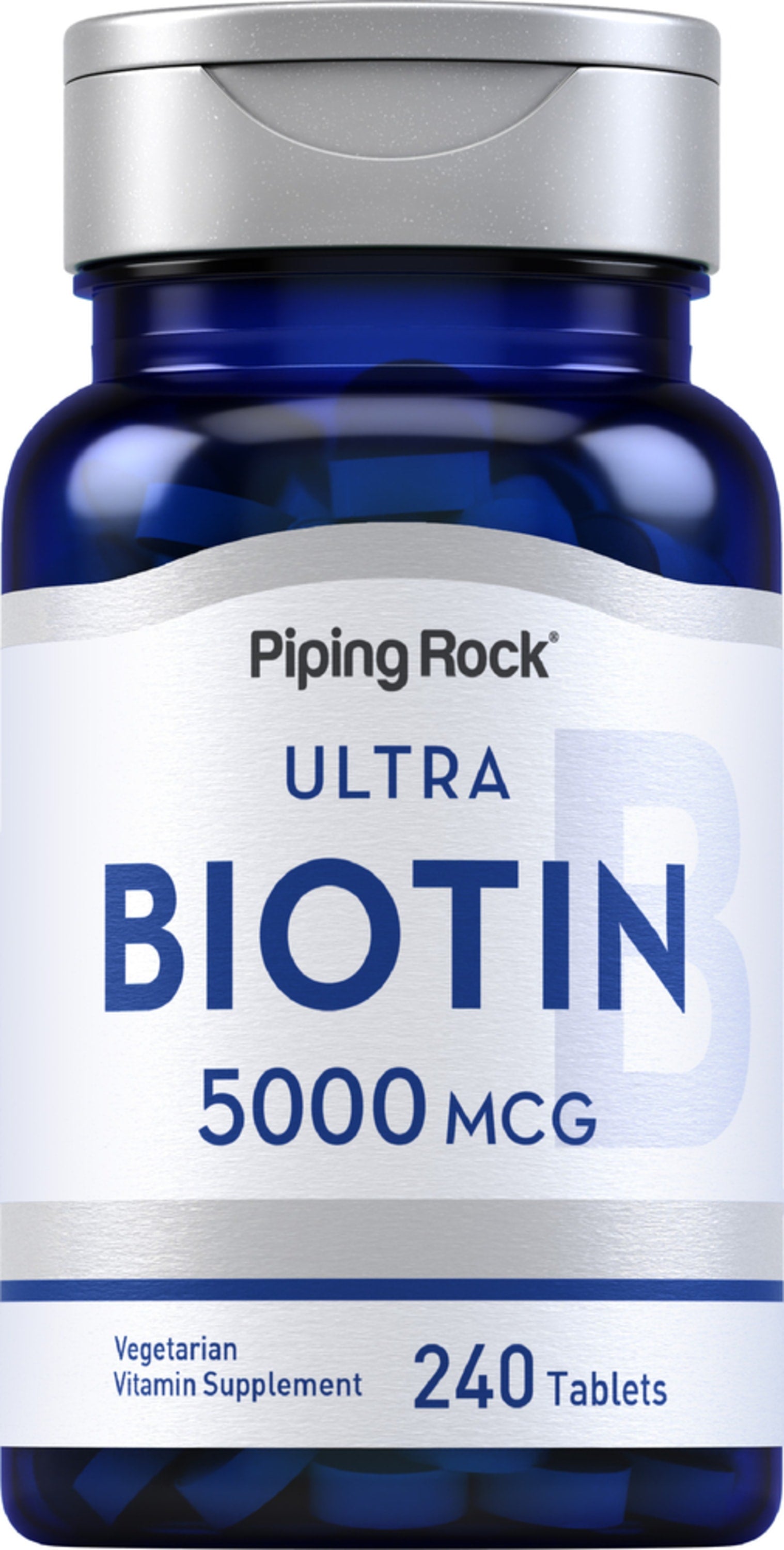 Biotin, 5000 mcg, 240 Tablets