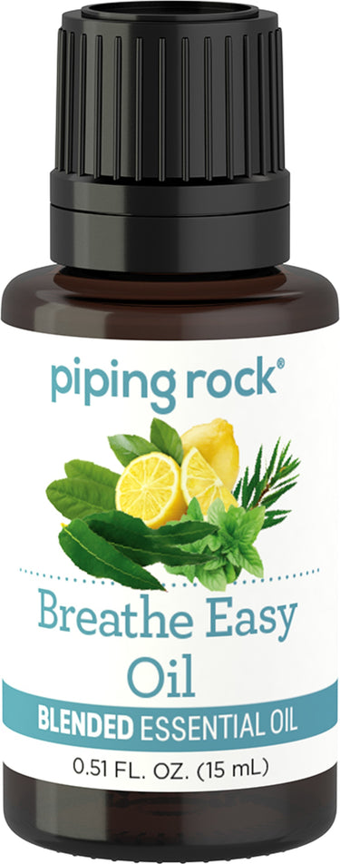 Breathe Easy Essential Oil Blend, 1/2 fl oz (15 mL) Dropper Bottle