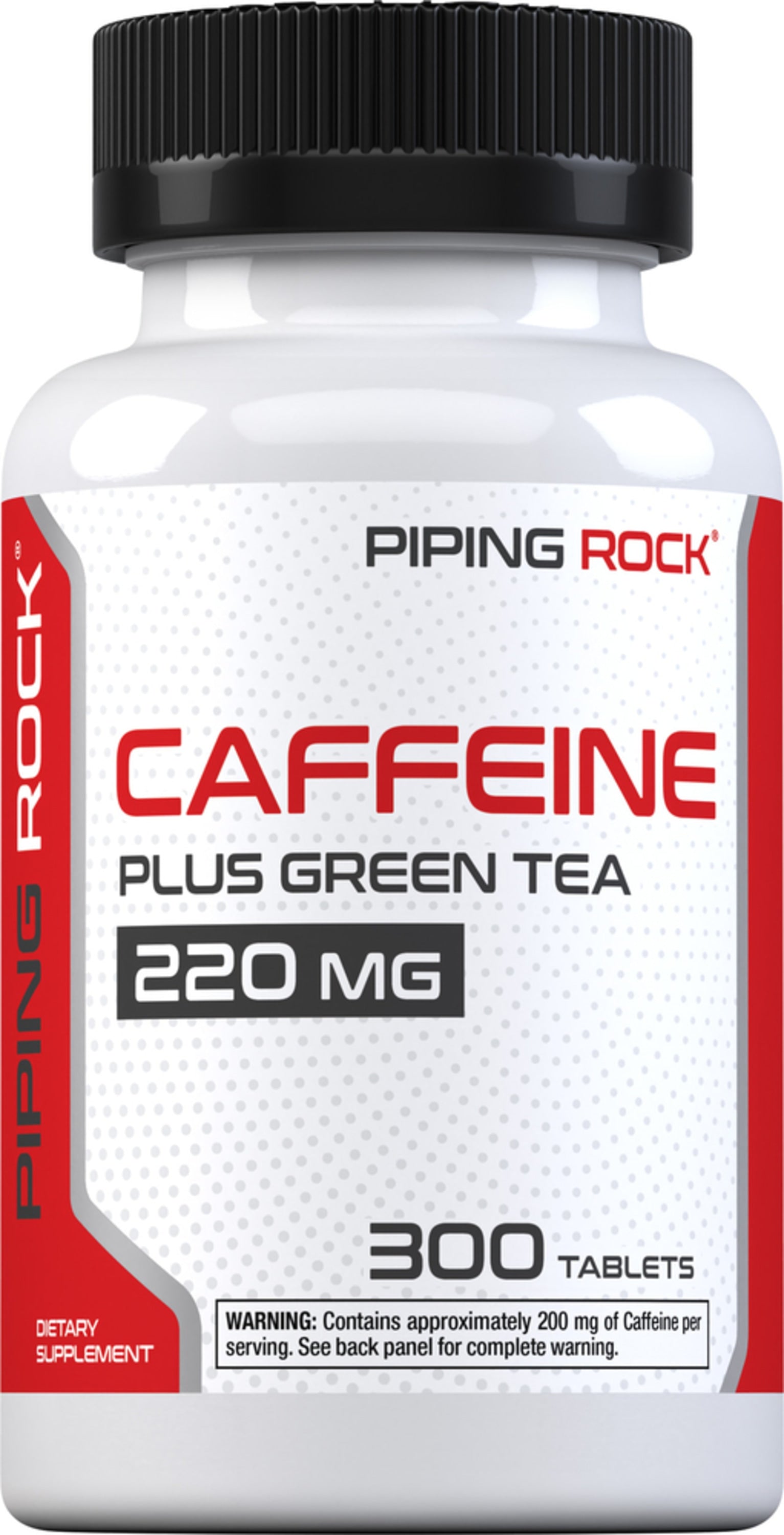 Caffeine Plus Green Tea, 220 mg, 300 Tablets