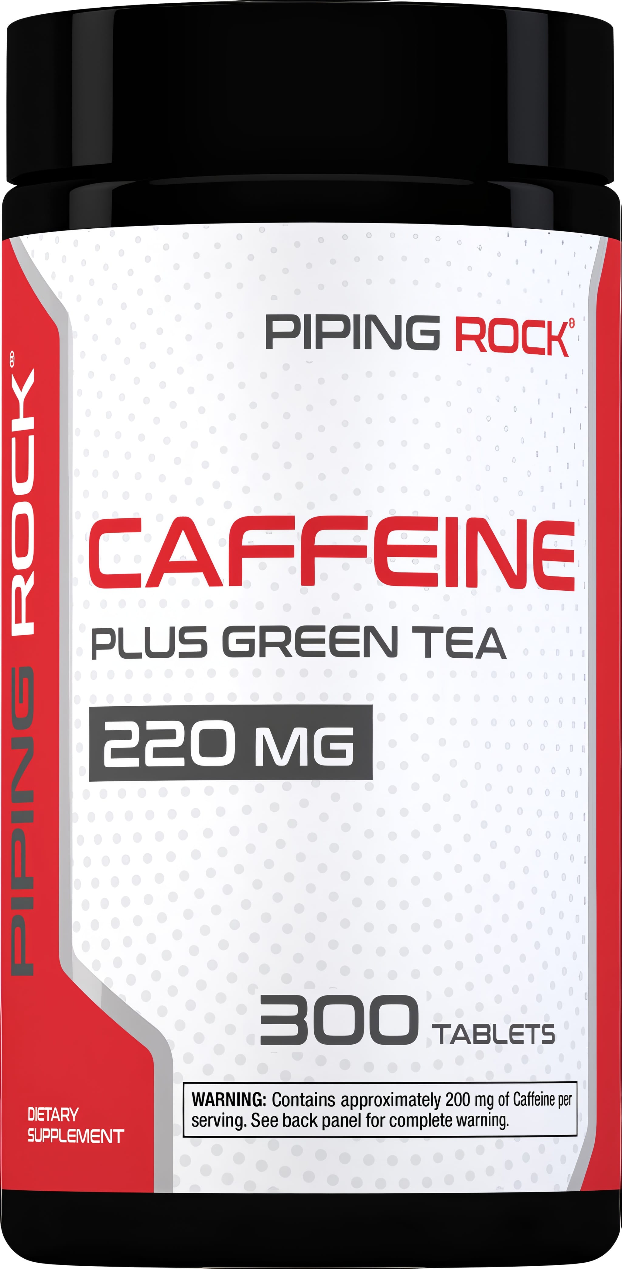 Caffeine Plus Green Tea, 220 mg, 300 Tablets