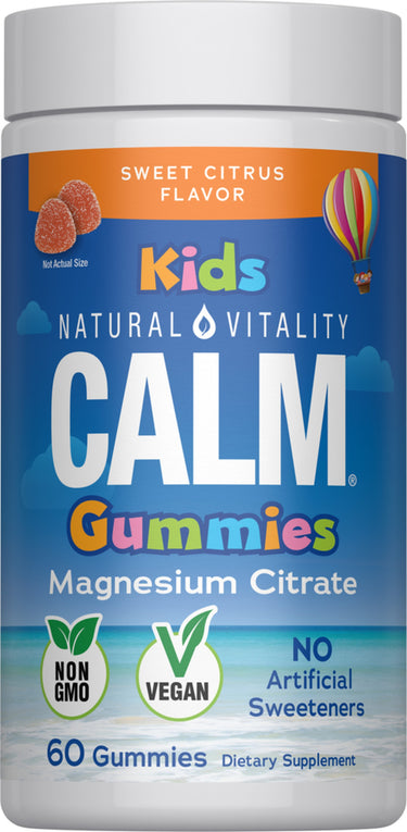 CALM Kids Gummies Sweet Citrus Flavor, 60 Tasty Gummies