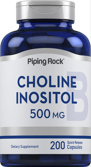 Choline Inositol, 500 mg, 200 Quick Release Capsules