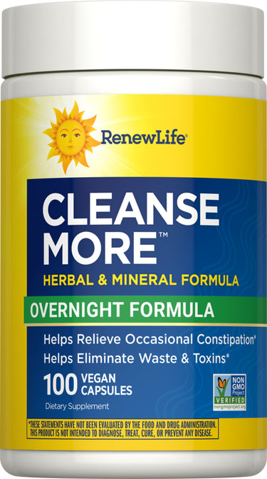 Cleanse More Overnight Formula, 100 Vegetarian Capsules