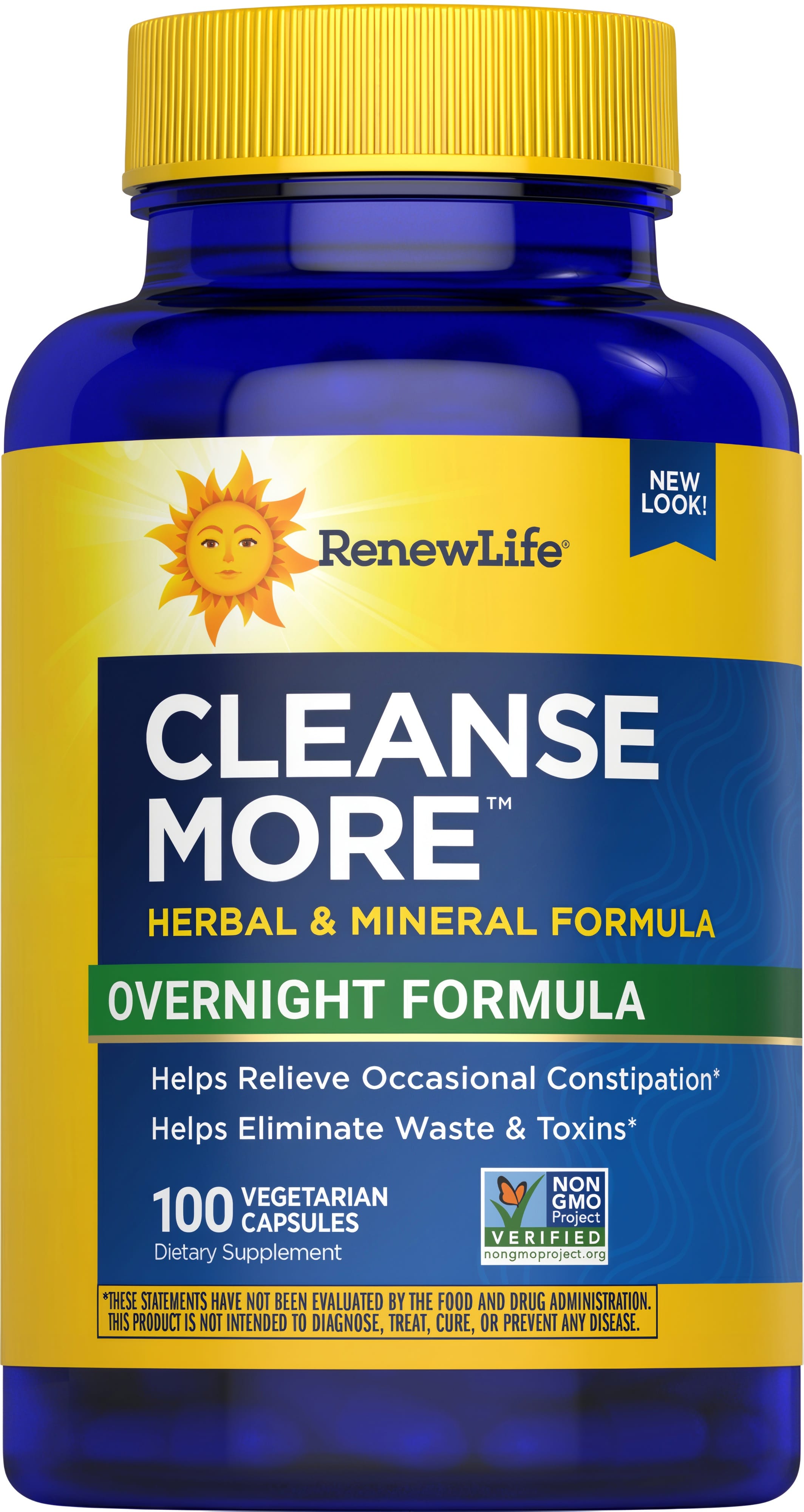 Cleanse More Overnight Formula, 100 Vegetarian Capsules