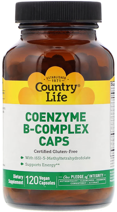 Coenzyme B-Complex Caps, 120 Vegetarian Capsules