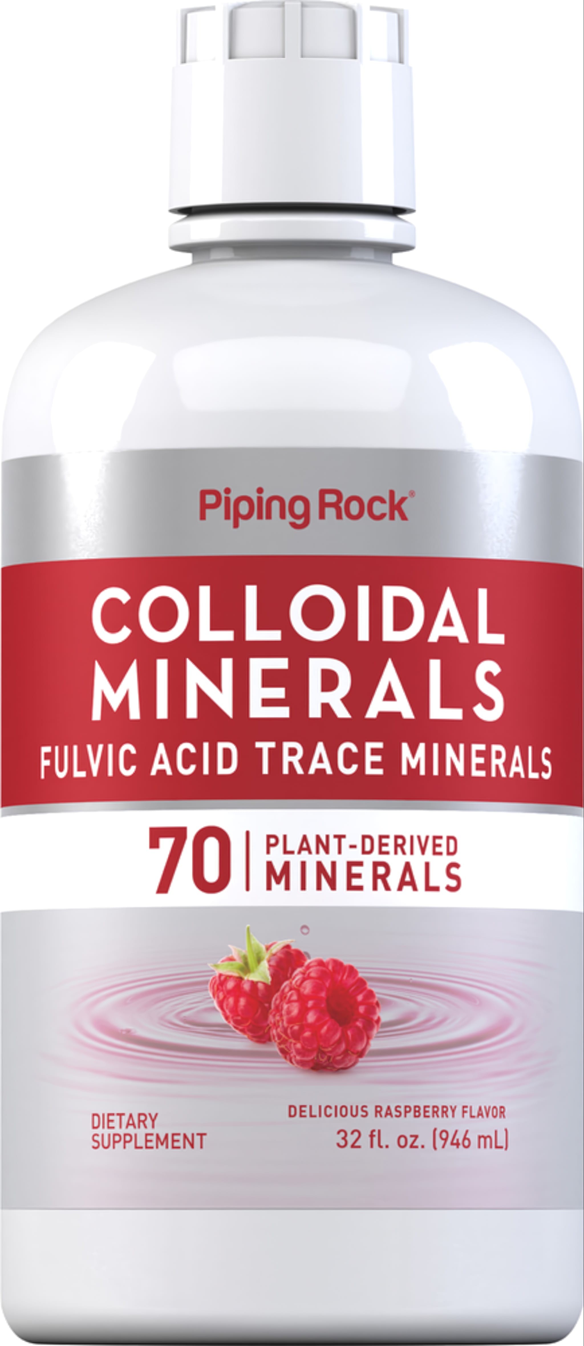 Colloidal Minerals (Delicious Raspberry), 32 fl oz (946 mL) Bottle