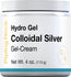Colloidal Silver Gel Cream, 4 oz Jar