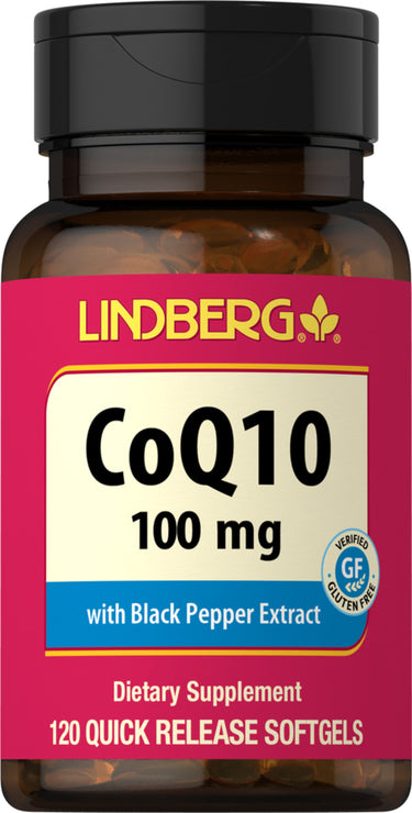 CoQ10, 100 mg, 120 Quick Release Softgels