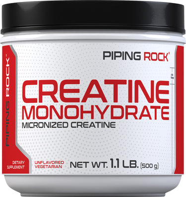 Creatine Powder (Micronized), 5000 mg, 1.1 lb (500 g) Bottle