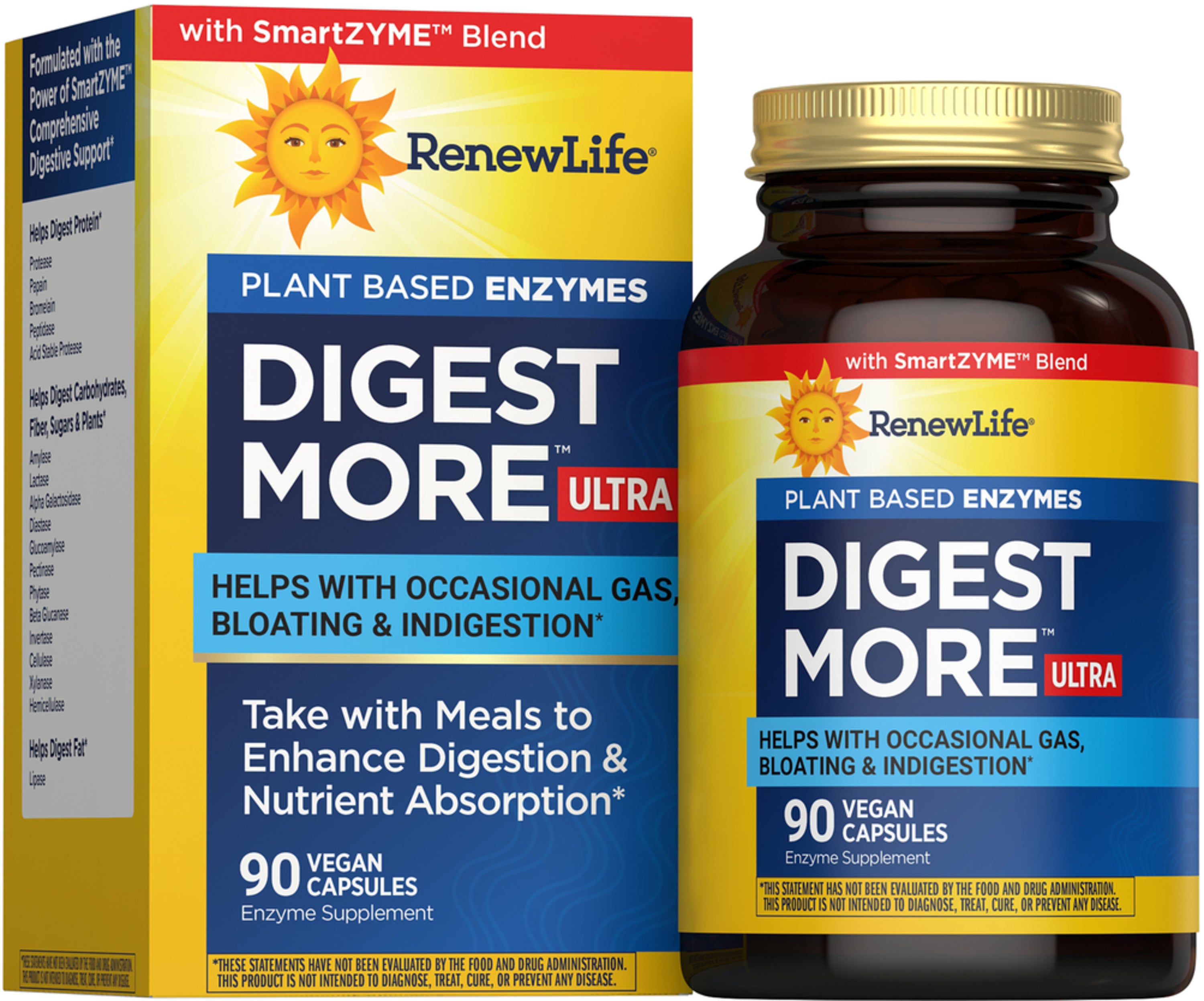 DigestMore Ultra Enzymes, 90 Vegan Capsules
