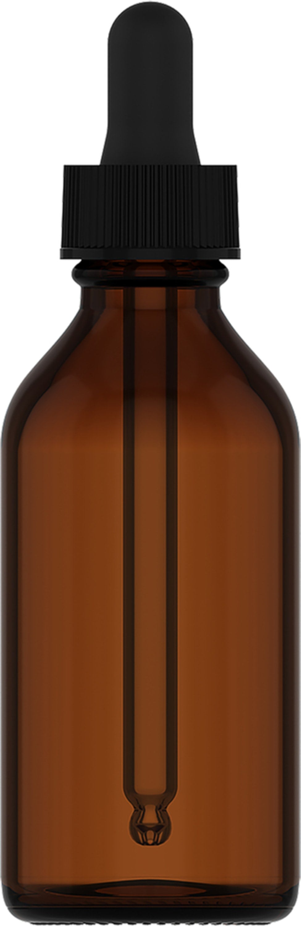 Dropper Bottle, 2 fl oz (59 mL) Glass Amber, Dropper Bottle