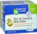 Earth's Care Dry & Cracked Skin Balm, 2.5 oz (71 g) jar for soothing and moisturizing damaged skin.