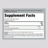 Supplement Facts panel displaying Gelatin 2160 mg per serving in a bottle of 250 capsules.
