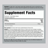 Supplement Facts panel detailing DHEA 100 mg Capsules containing 90 capsules per bottle.