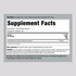 Supplement Facts label for Chaga Mushroom 600 mg, 180 capsules.