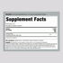Scullcap Liquid Extract supplement facts for 2 fl oz bottle.