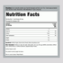 Supplement Facts panel for Now BetterStevia Extract Powder, 1 oz size.