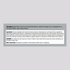Supplement Facts panel for Earth's Care Dry & Cracked Skin Balm weighing 2.5oz.