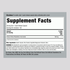 Supplement Facts panel for Chanca Piedra 500 mg capsules, 120 count, showing nutritional information.