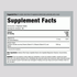 Supplement Facts panel for Carlyle Natural Brewers Yeast 1500 mg, 500 Tablets, detailing nutritional information.
