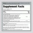 Supplement Facts for Garden of Life Probiotics Once Daily Women with 50 Billion CFU in 30 capsules.