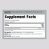 Supplement Facts for Nat Answer Yarrow Flowers Liquid Extract, 1 fl oz, detailing ingredients and nutritional information.