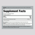 Supplement Facts panel for Prickly Pear Cactus 1950 mg Capsule, 180 count.