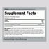 Image of Supplement Facts panel for Devil's Claw 2000 mg, 200 Capsules, detailing ingredients and nutritional information.