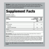 Supplement Facts for 1mg Kids Melatonin Gummies, 40 count.