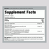 Supplement Facts for Ult Flora Women's 25 Billion, 30 vegetable capsules.
