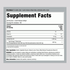 Supplement Facts panel displaying details for Fish Oil 1,200 mg containing 180 softgels.