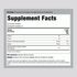 Supplement Facts for NCL Super Collagen and Vitamin C, 250 Tablets.