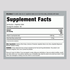 Supplement Facts panel for Vitamin C 1000 mg with Rose Hips, containing 100 tablets.