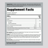 Label showing supplement facts for Kids Elderberry 60 Gummies.